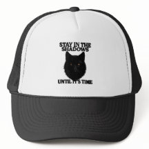 Stay In The Shadows Wolf Trucker Hat