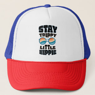 Casquette Stay Trippy Little Hippie - Retro Psychedelic Desi