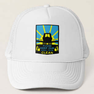 Casquette Stickers Et Signes De Bateau Étroite