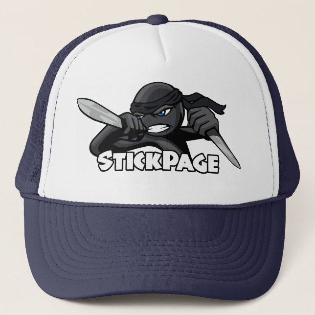Casquette StickPage - Ninja fou (Devant)