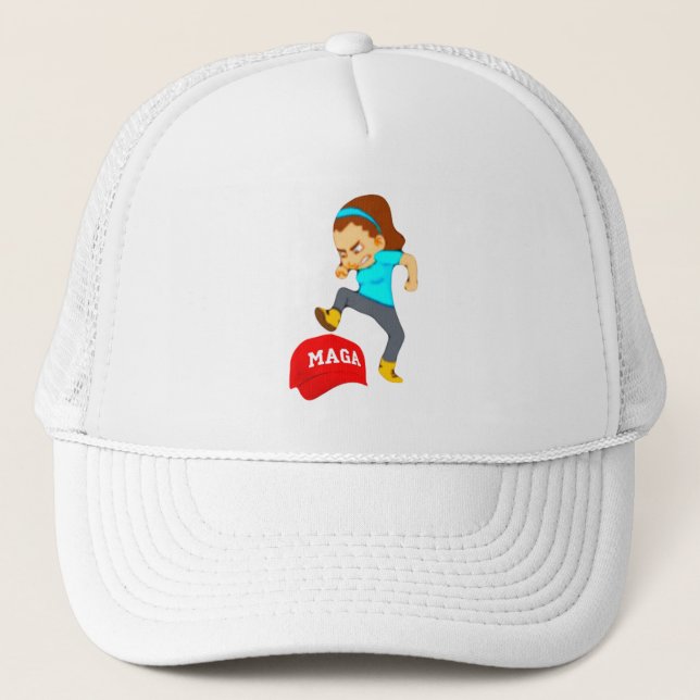 Casquette Stomper le chapeau de camion MAGA (Devant)