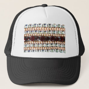 Casquette Strass et perles - bijoux vintage