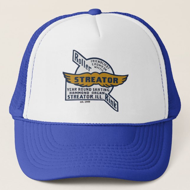 Casquette Streator Roller Skating Rink à Streator, IL. (Devant)