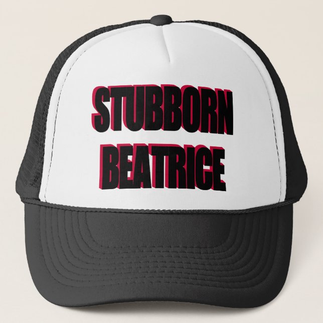 CASQUETTE STUBBBORN BEATRICE (Devant)
