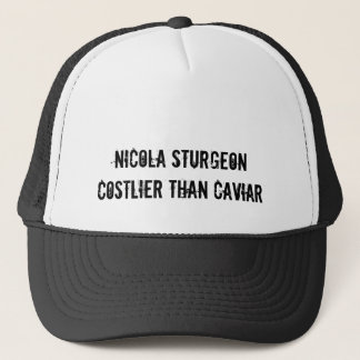CASQUETTE STURGEON NICOLA PLUS COÛTEUX QUE CAVIAR