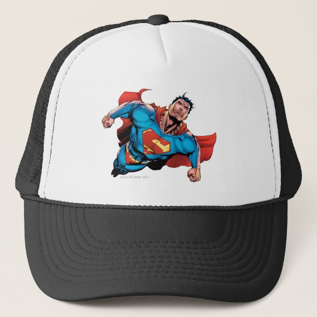 Casquette Style de bande dessinée Superman (Devant)