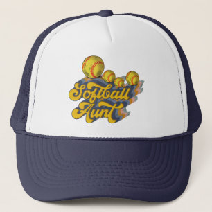 Casquette Sublimation de la tante de softball rétro