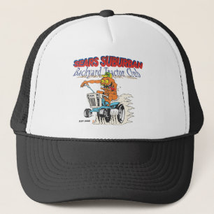 Casquette suburbain de tracteur de jardin de Sears
