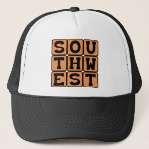 Casquette Sud-Ouest, région des États-Unis