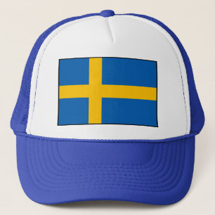 Casquette Suède - Drapeau Suédois