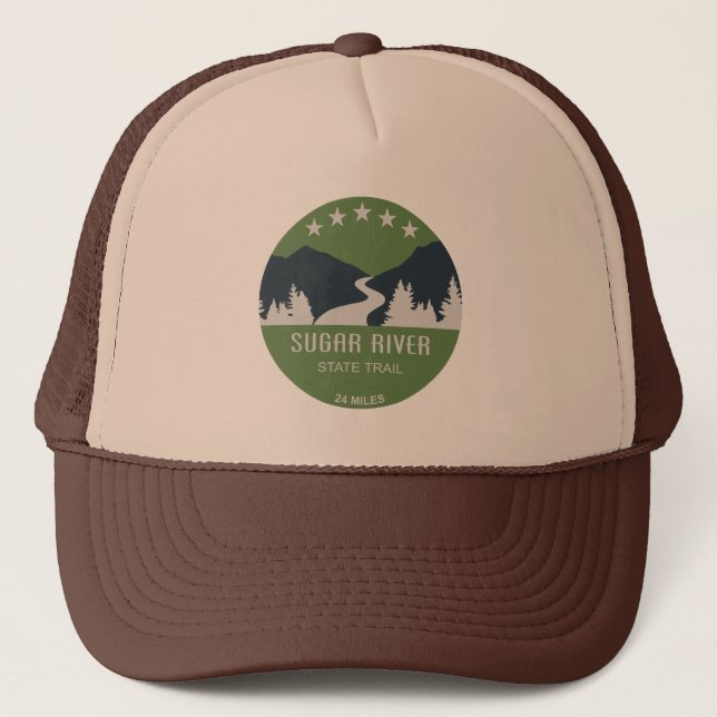 Casquette Sugar River State Trail Wisconsin (Devant)