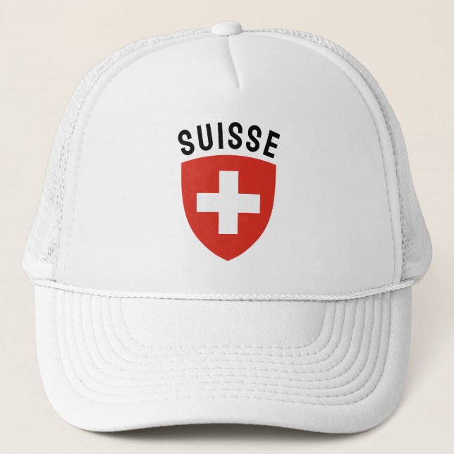 Casquette Suisse (Suisse francophone) (Devant)