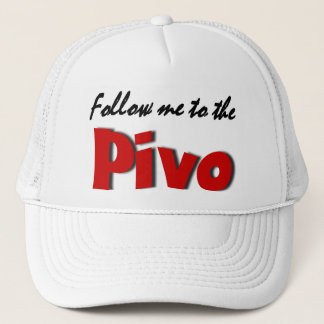 Casquette Suivez-moi au Pivo (la bière)