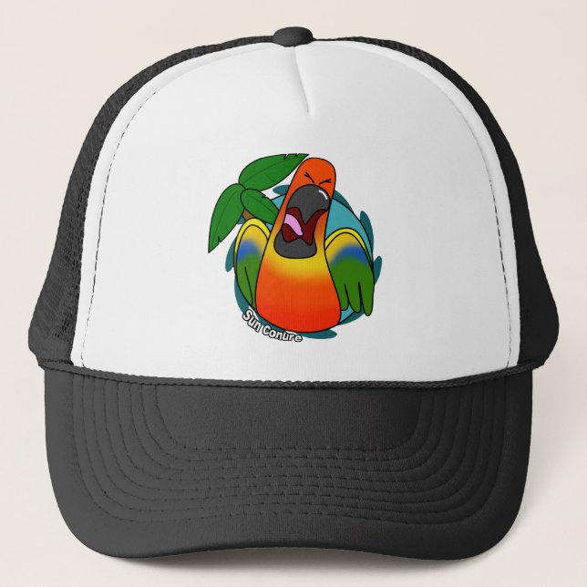 Casquette Sun de crisrauques Conure (Devant)