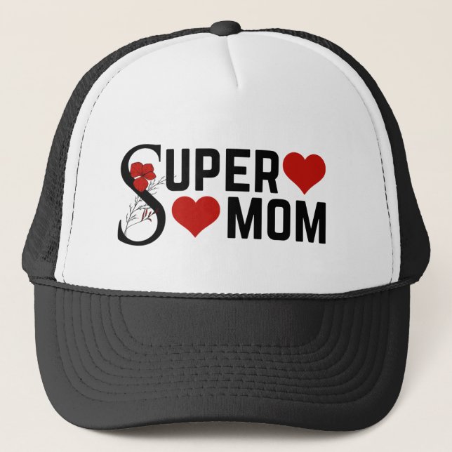 CASQUETTE SUPER MOM (Devant)