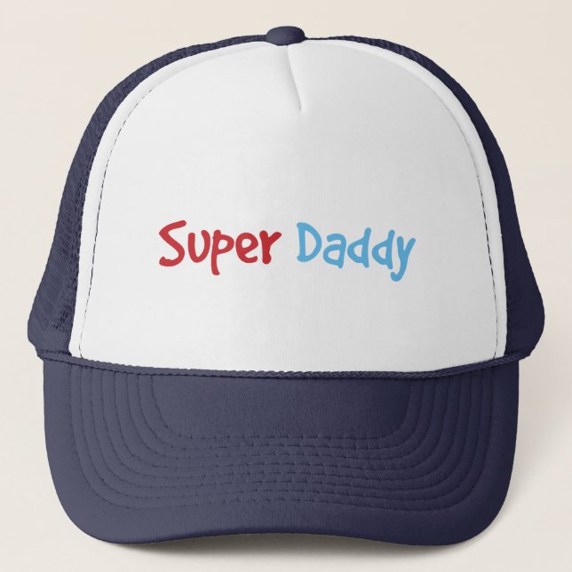 Casquette Super papa (Devant)