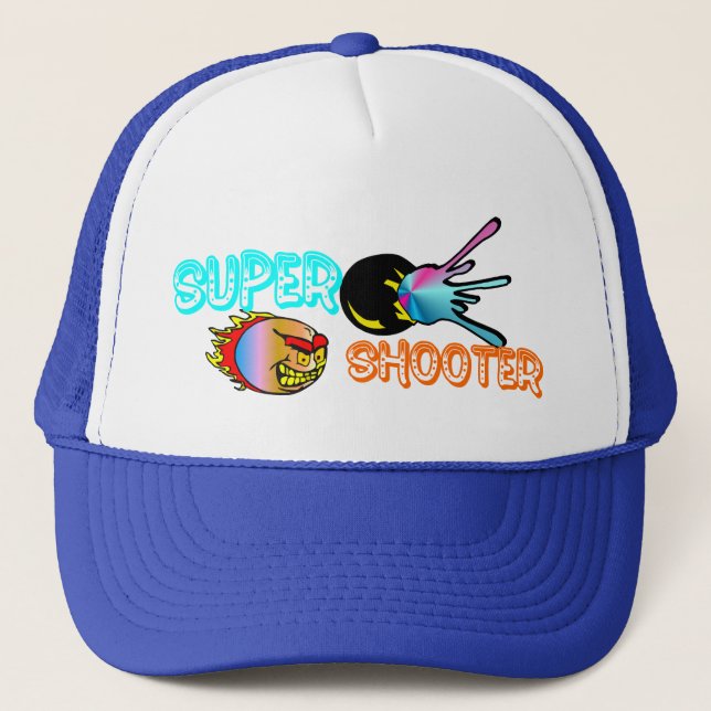 CASQUETTE SUPER SHOOTER DE PINTBALL (Devant)