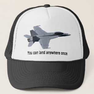 Casquette superbe de frelon de la marine F-18 des