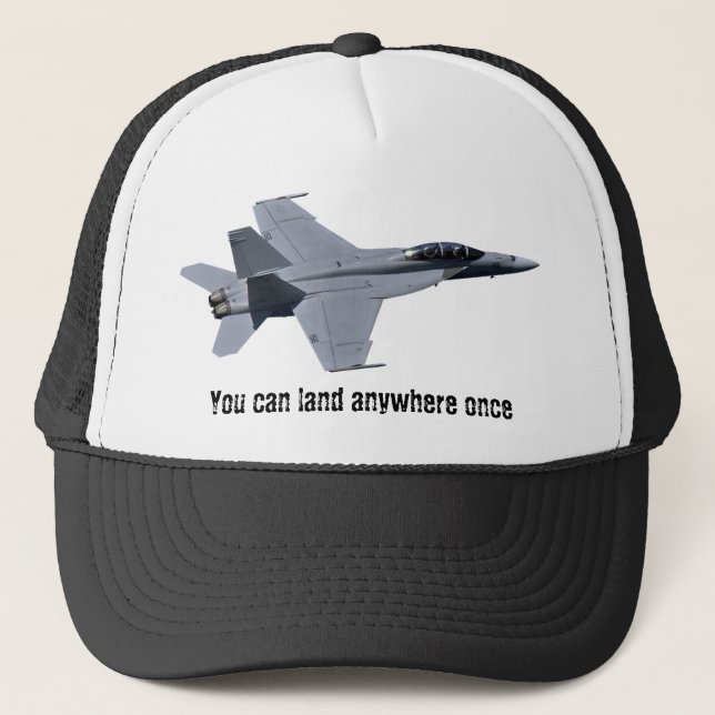 Casquette superbe de frelon de la marine F-18 des (Devant)