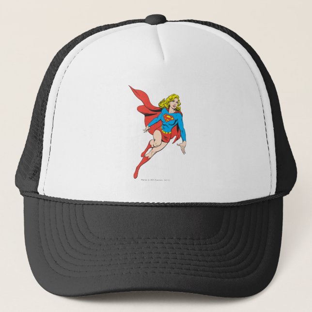 Casquette Supergirl en mouvement (Devant)