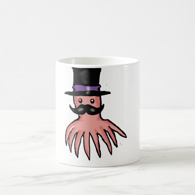 Casquette supérieur et tasse rose de poulpe de (Centre)