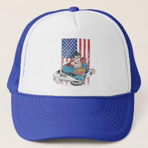 Casquette Superman et US Flag