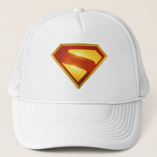 Casquette Superman Golden S Shield brillance (Devant)