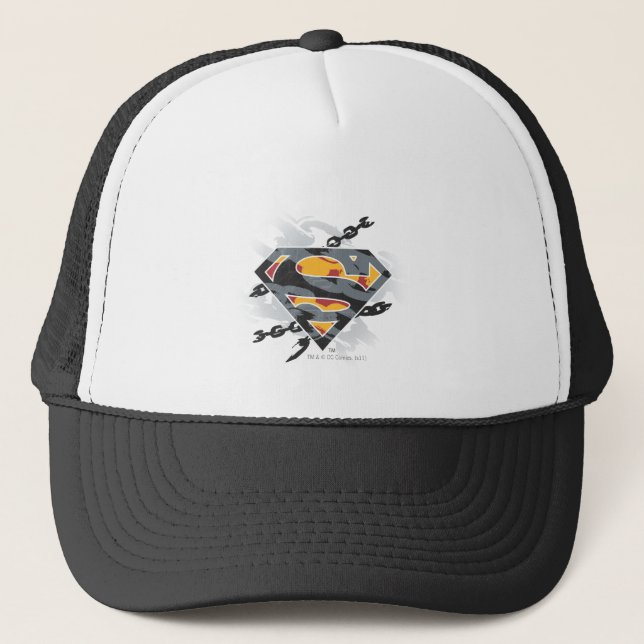 Casquette Superman Stylisé | Logo des chaînes (Devant)