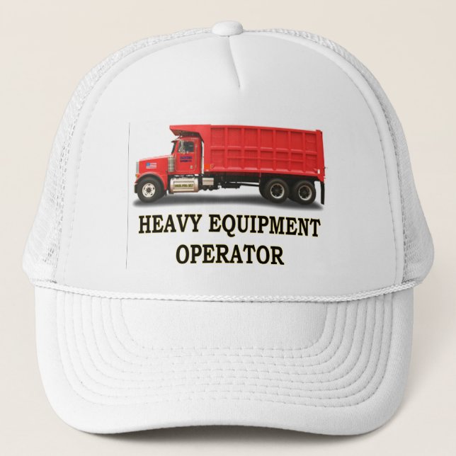 CASQUETTE SUR LE CAMION À BENNE BASCULANTE DE ROUTE (Devant)