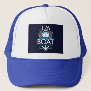 Casquette sur un bateau