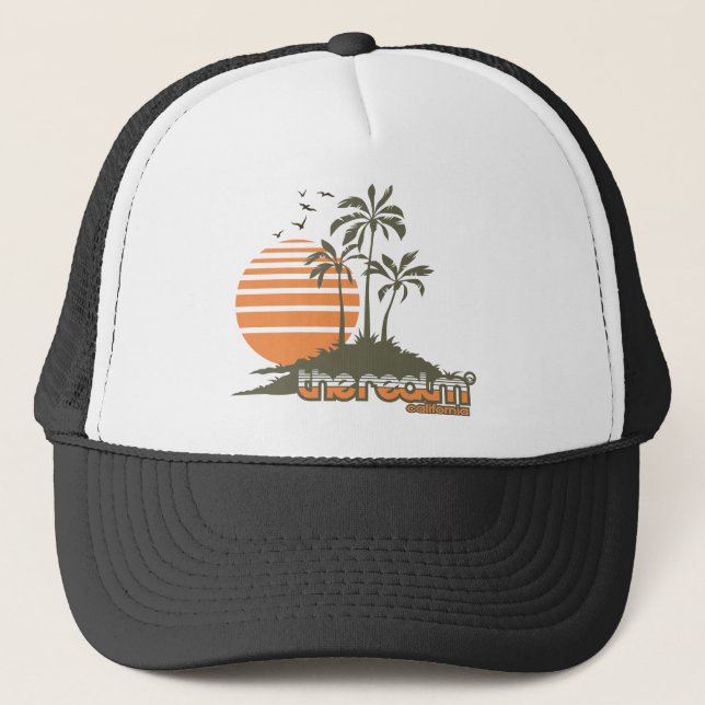 Casquette Surf tropical (Devant)