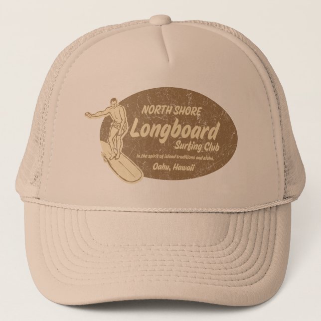 Casquette surfant de camionneur de club (Devant)