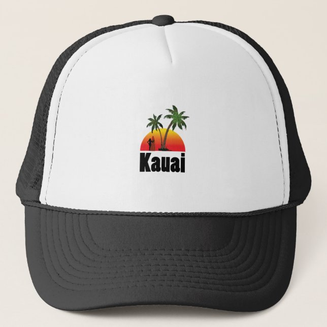 Casquette surfer de Kauai (Devant)