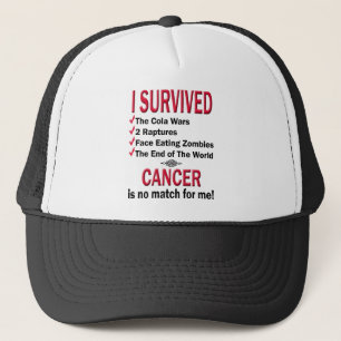 Casquette Survivant - Cancer aucun match