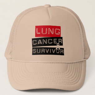 Casquette Survivant du cancer du poumon