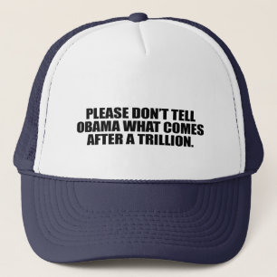 Casquette Svp ne dites pas à Obama ce qui vient après un