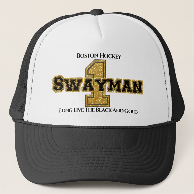 Casquette Swayman de hockey de Boston 1 (Devant)