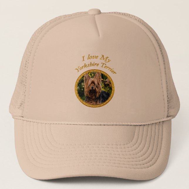 Casquette Sweet Yorkshire terrier petit chien (Devant)