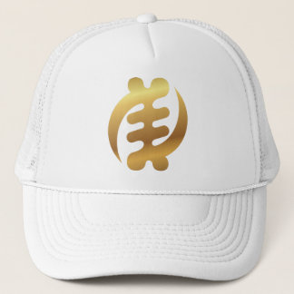 Casquette Symbole Adinkra or brillant Nyame Gye Africain Bla