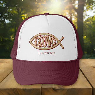 Casquette Symbole chrétien Ichthys