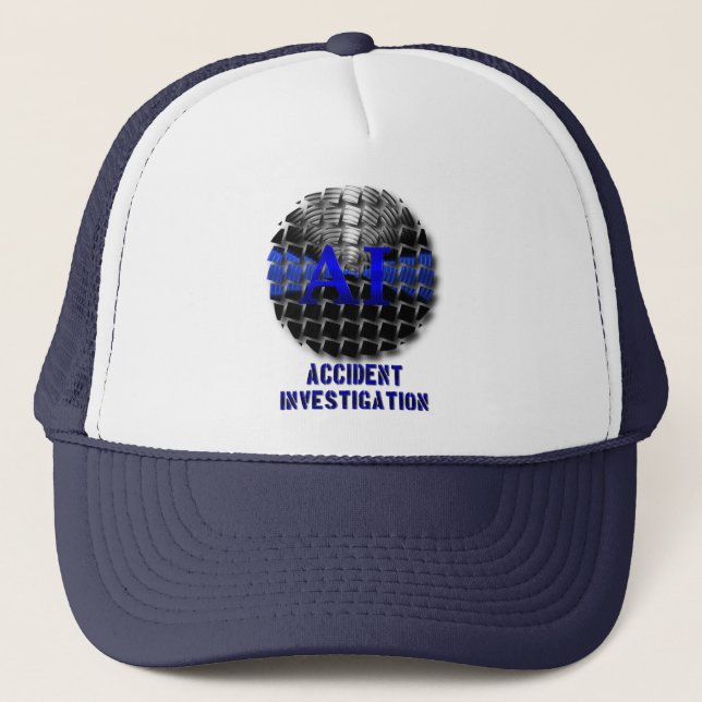 Casquette Symbole de la Division de la Ligne Bleue Mince - E (Devant)