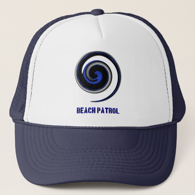 Casquette Symbole de la ligne bleue mince - Patrouille de pl (Devant)