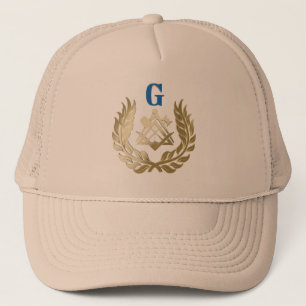 Casquette Symbole de la maçonnerie d'or