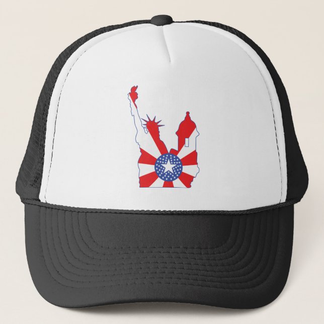 Casquette symbole de New York Porto Rico fusionné (Devant)