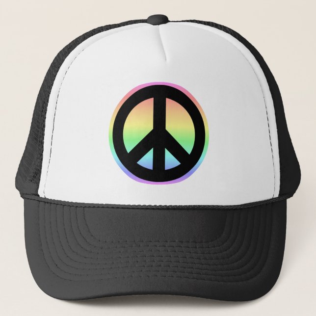 Casquette SYMBOLE DE PÂTE arc-en-ciel (Devant)