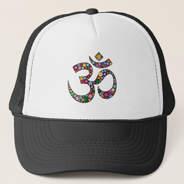 Casquette SYMBOLE DE Yoga Om Aum Namaste (Devant)