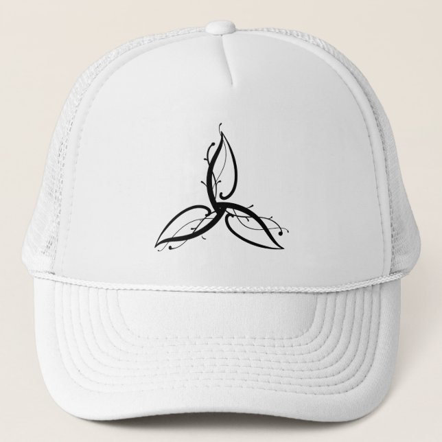 Casquette Symbole Triquetra Odin Norse Wicca (Devant)