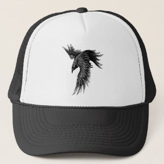 Casquette Symbole viking Corbeau Norse