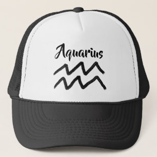 Casquette SYMBOLE Zodiaque Aquarius Astrologie Horoscope