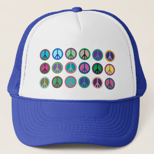Casquette Symboles de paix en couleur